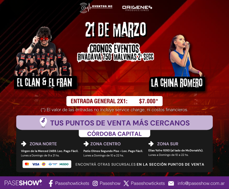 EL CLAN Y EL FRAN 21 MARZO