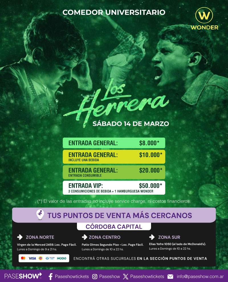 LOS HERRERA COMEDOR UNIVERSITARIO 14 MARZO