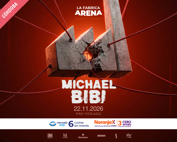 MICHAEL BIBI LA FABRICA ARENA 22 NOVIEMBRE