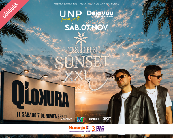 Q LOKURA PALMA SUNSET XXL 7 NOV