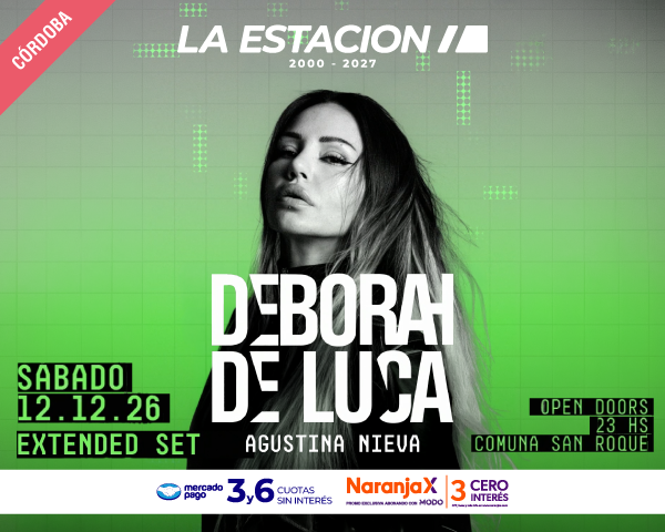 DEBORAH DE LUCA LA ESTACION 12 DE DICIEMBRE