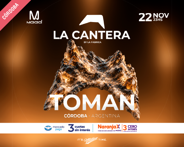TOMAN LA CANTERA 22 DE NOVIEMBRE