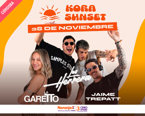 KORA SUNSET 28 NOVIEMBRE