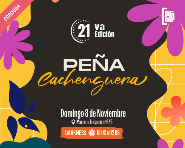 C PICO PEÑA CACHENGUERA DARKNESS 8 NOV